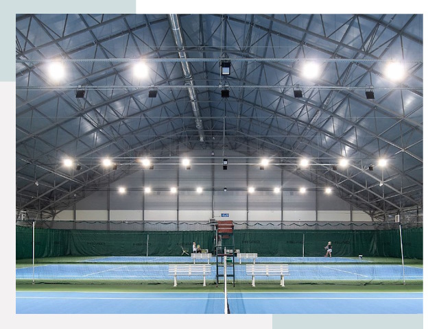 Строительство теннисных кортов в Солнечногорск от 624 руб.