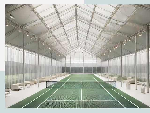 Строительство теннисных кортов в Солнечногорске