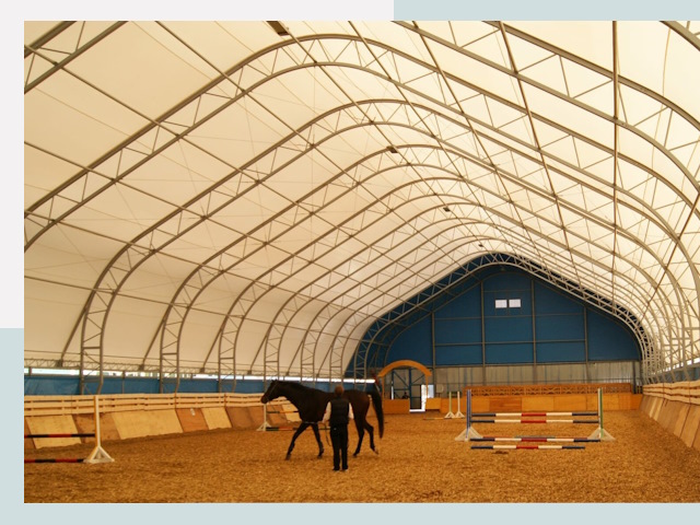 Строительство конных манежей в Солнечногорске