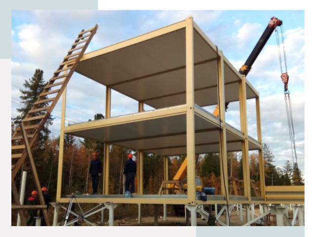 Строительство модульных здания Солнечногорск