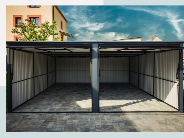 Гаражи из металлоконструкций от 624 руб. в Солнечногорск