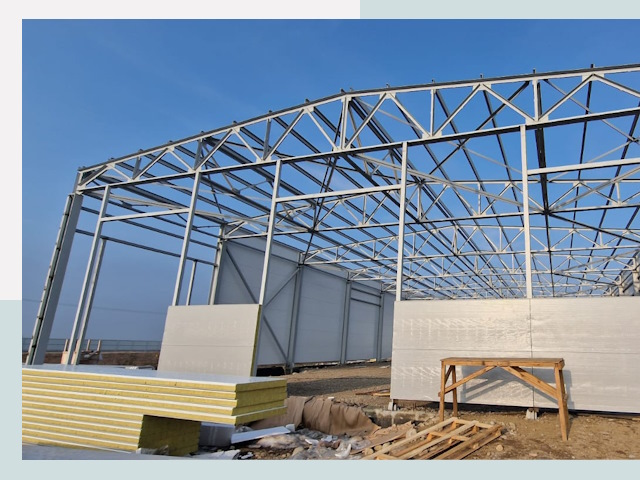 Утепленные ангары в Солнечногорск от 624 руб. за м²