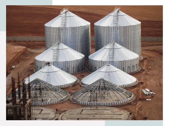 Строительство зерновых силосов в Солнечногорске