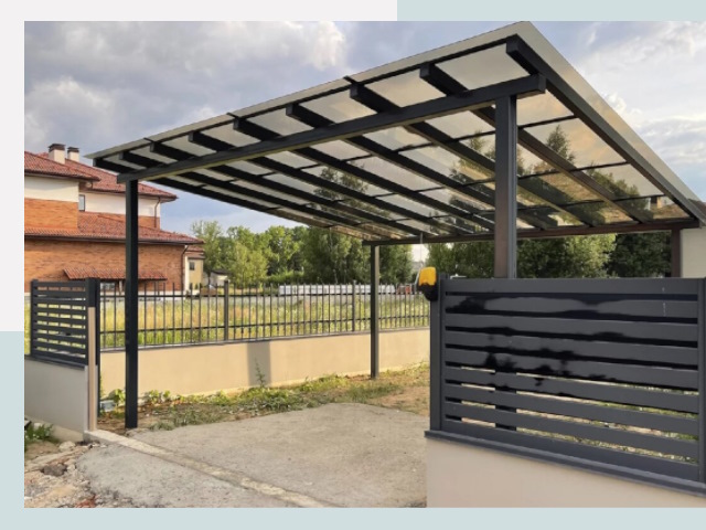 Металлические навесы в Солнечногорск от 624 руб. за м²