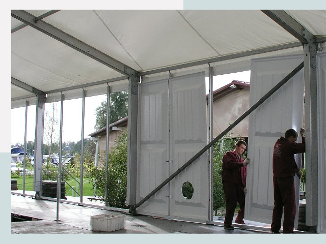 Быстро сборные шатры в Солнечногорск от 624 руб. за м²