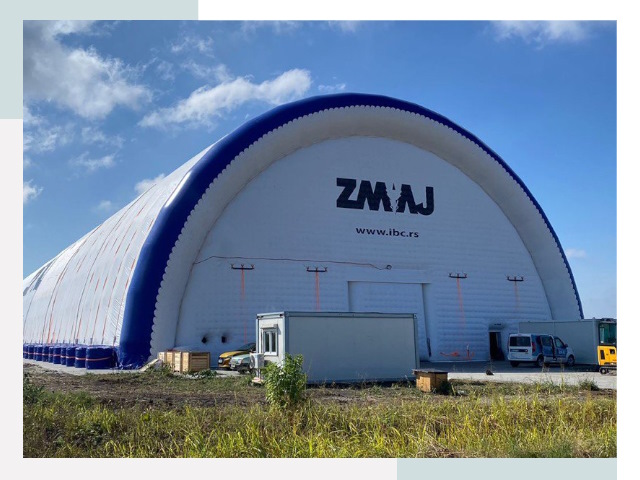 Брендирование ангаров в Солнечногорске