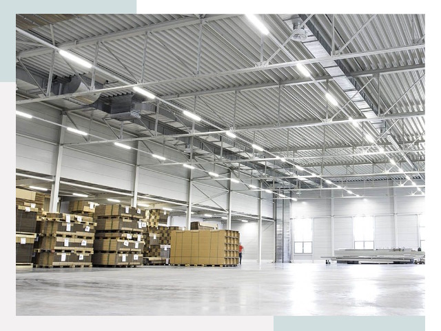 Освещение ангаров в Солнечногорске