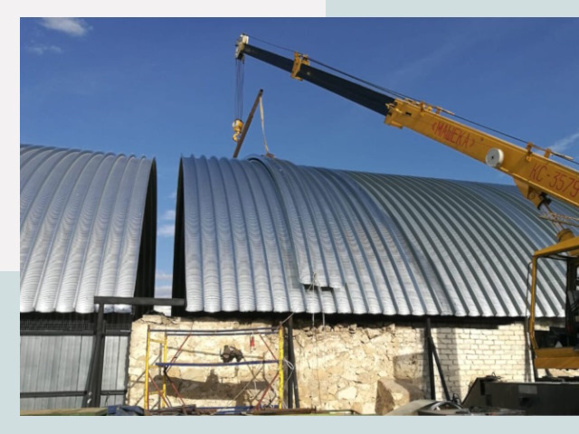 Реконструкция ангаров в Солнечногорске от 624 руб.