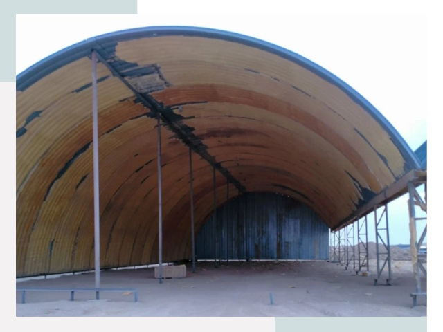 Реконструкция ангаров в Солнечногорске