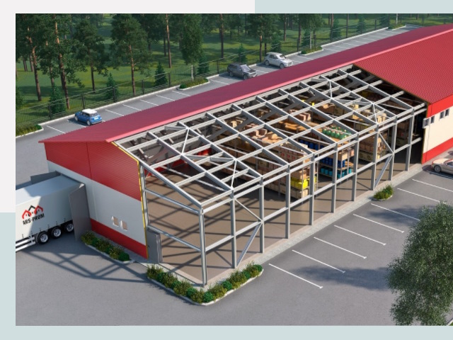 Проектирование ангаров в Солнечногорске от 624 руб.